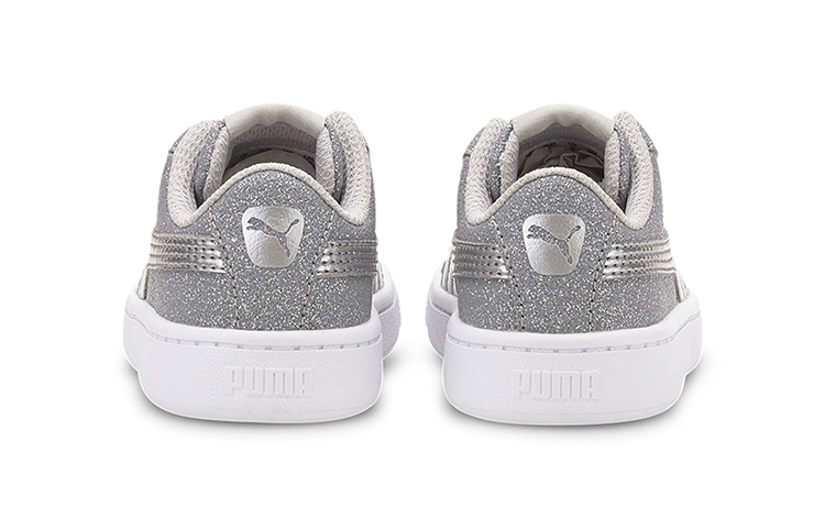 (TD) Puma Vikky V2 Glitz Casual Board Shoes Grey/White 圖 4