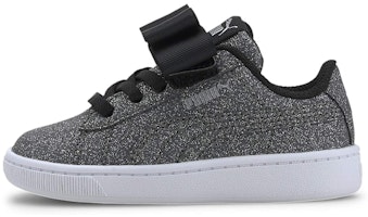 (Toddler) Puma Vikky V2 Ribbon Glitz AC 'Silver Black' 370635-01