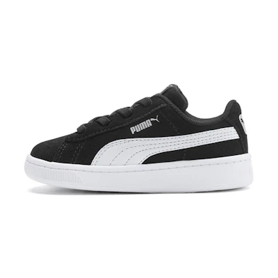(TD) Puma Vikky v2 Suede 'Black White'