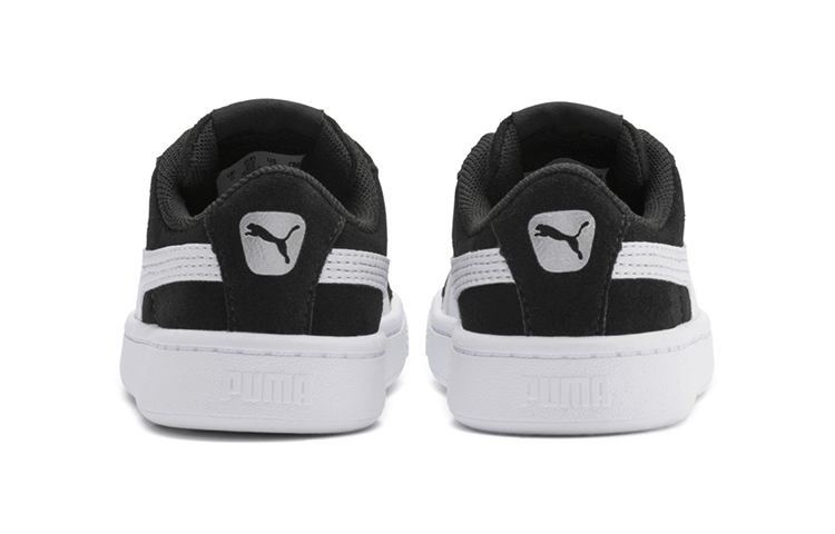 Shop (TD) Puma Vikky v2 Suede ''Zwart Wit'' 370516-01