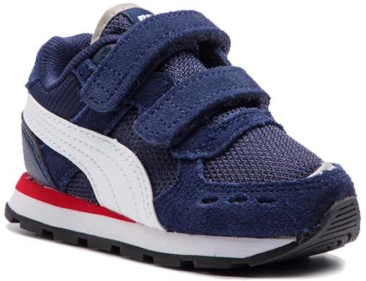 (Toddler) Puma Vista V 'Navy White' 369541-02 Lookbook (Toddler) Puma Vista V 'Navy White' 369541-02