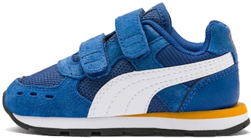 (Toddler) Puma Vista 'Magic Tape Blue White Yellow' 369541-05 (Toddler) Puma Vista 'Magic Tape Blue White Yellow' 369541-05