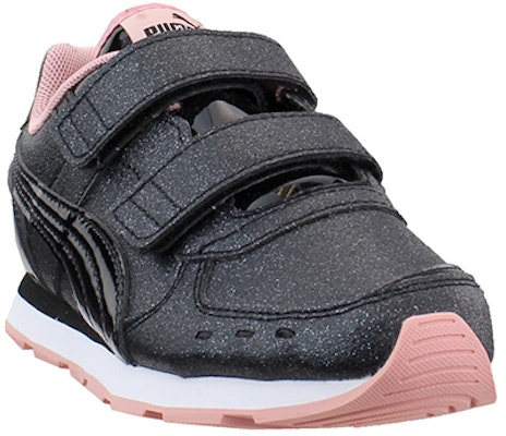 (Toddler) Puma Vista Glitz 'Black Pink' 369720-06 Lookbook (Toddler) Puma Vista Glitz 'Black Pink' 369720-06