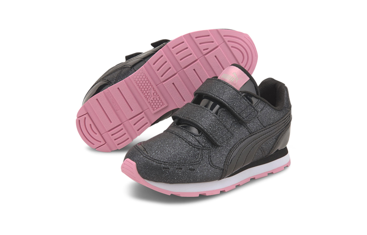 Shop (TD) Puma Vista Glitz V ''Nero Rosa'' 369720-10