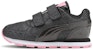 (TD) Puma Vista Glitz V 'Hitam Merah Jambu' 369720-10