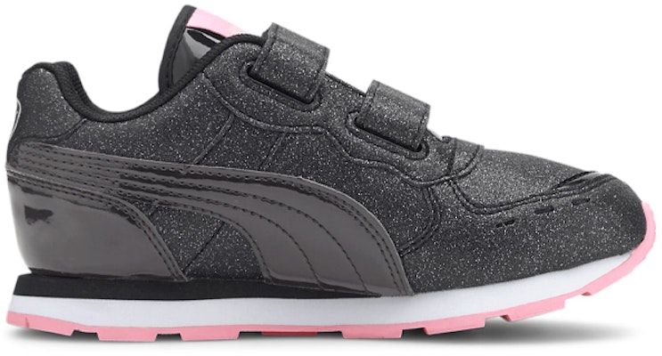 (Toddler) Puma Vista Glitz V 'Black Pink' 369720-10 Order (Toddler) Puma Vista Glitz V 'Black Pink' 369720-10