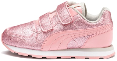 (Toddler) Puma Vista Glitz V 'Pink Glitter' 369720-05 (Toddler) Puma Vista Glitz V 'Pink Glitter' 369720-05