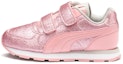 Buy (TD) Puma Vista Glitz V 'Pink Glitter' Kasut Wanita Warna Merah Jambu Berkilau 369720-05