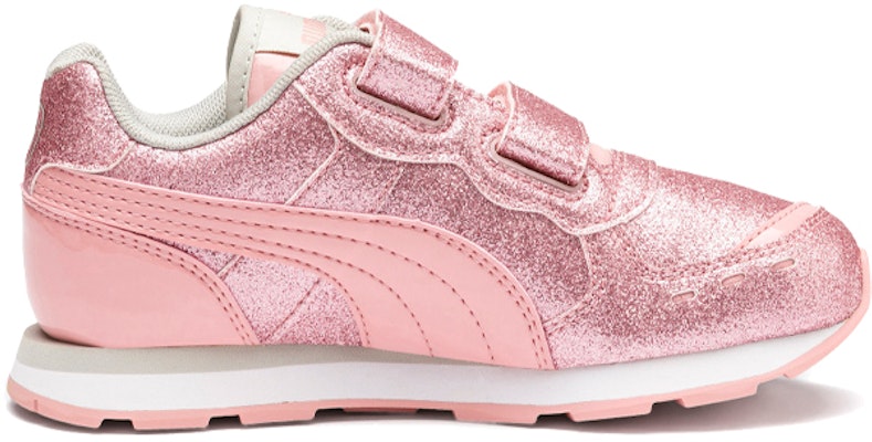 (Toddler) Puma Vista Glitz V 'Pink Glitter' 369720-05 Order (Toddler) Puma Vista Glitz V 'Pink Glitter' 369720-05