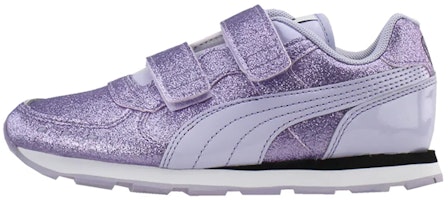(Toddler) Puma Vista Glitz V 'Purple Glitter' 369720-09 (Toddler) Puma Vista Glitz V 'Purple Glitter' 369720-09