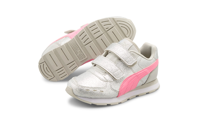 Shop (TD) Puma Vista Glitz V '银色' 运动鞋 369720-14