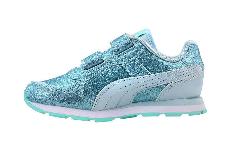 (Toddler) Puma Vista Glitz V 'Silver Blue' 369720-12