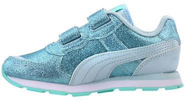 (Toddler) Puma Vista Glitz V 'Silver Blue' 369720-12 (Toddler) Puma Vista Glitz V 'Silver Blue' 369720-12