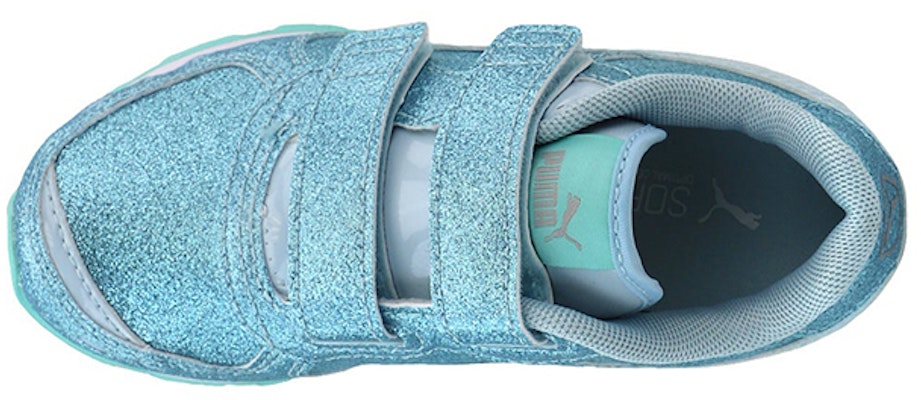 (Toddler) Puma Vista Glitz V 'Silver Blue' 369720-12 Shop (Toddler) Puma Vista Glitz V 'Silver Blue' 369720-12