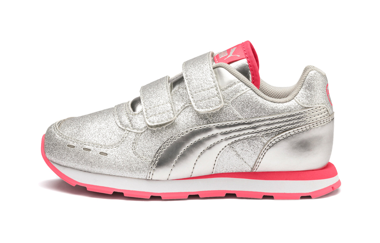 (Toddler) Puma Vista Glitz V 'Silver Pink' 369720-04