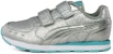 (TD) Puma Vista Glitz V Low 'Magic Tape Silver' Kasut Perak Berkilauan. 369720-07