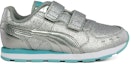 Order (TD) Puma Vista Glitz V Low 'Magic Tape Silver' Kasut Perak Berkilauan. 369720-07
