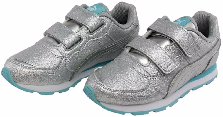 (TD) Puma Vista Glitz V Low 女童鞋 '魔术贴银色' 369720-07 Lookbook (TD) Puma Vista Glitz V Low 女童鞋 '魔术贴银色' 369720-07
