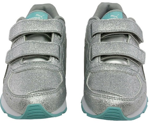 (Toddler) Puma Vista Glitz V Low 'Magic Tape Silver' 369720-07 Shop (Toddler) Puma Vista Glitz V Low 'Magic Tape Silver' 369720-07