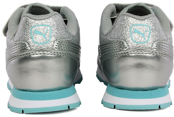 (Toddler) Puma Vista Glitz V Low 'Magic Tape Silver' 369720-07 Purchase (Toddler) Puma Vista Glitz V Low 'Magic Tape Silver' 369720-07