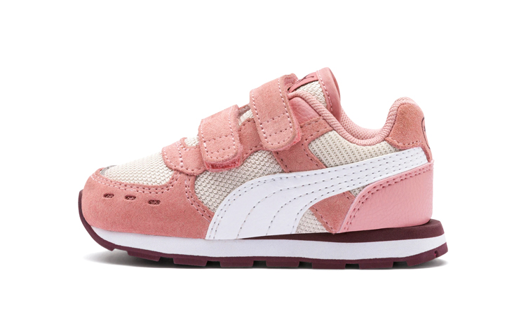 (Toddler) Puma Vista Velcro Low 'Pale Pink White' 369541-07