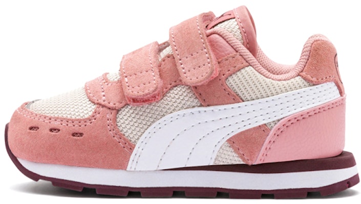 (Toddler) Puma Vista Velcro Low 'Pale Pink White' 369541-07 Buy (Toddler) Puma Vista Velcro Low 'Pale Pink White' 369541-07