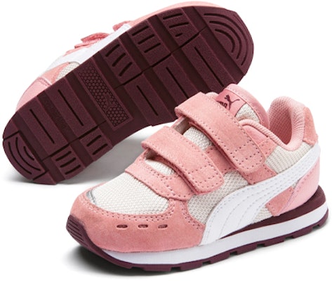 (Toddler) Puma Vista Velcro Low 'Pale Pink White' 369541-07 Lookbook (Toddler) Puma Vista Velcro Low 'Pale Pink White' 369541-07