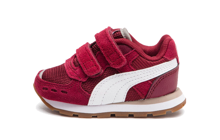 (Toddler) Puma Vista Velcro Low 'Red Brown' 369541-03