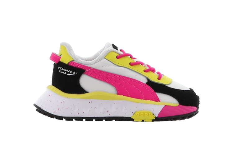 (TD) Puma Wild Rider - Pink Glow Yellow' 'Rollin' 圖 2