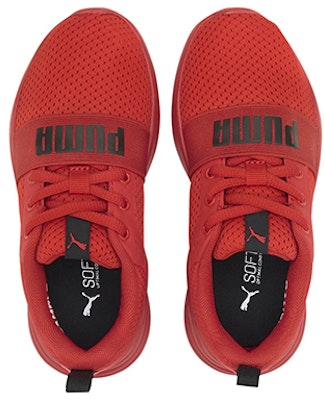 幼兒 Puma Wired Run 紅色 運動鞋 Lookbook 幼兒 Puma Wired Run 紅色 運動鞋