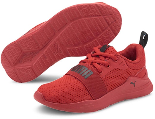 幼兒 Puma Wired Run 紅色 運動鞋 Purchase 幼兒 Puma Wired Run 紅色 運動鞋