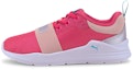 Buy 幼童 Puma Wired Run Agile Imeva 粉紅白銀 低筒運動鞋