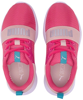 幼童 Puma Wired Run Agile Imeva 粉紅白銀 低筒運動鞋 Lookbook 幼童 Puma Wired Run Agile Imeva 粉紅白銀 低筒運動鞋