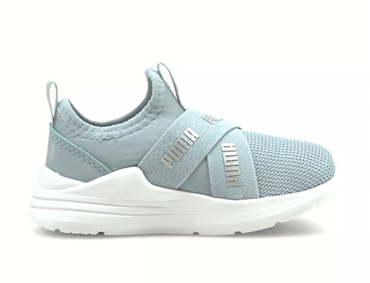 (Toddler) Puma Wired Run Slip-On 'Blue Silver' 381995-01 Order (Toddler) Puma Wired Run Slip-On 'Blue Silver' 381995-01