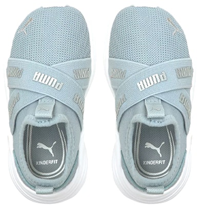 (Toddler) Puma Wired Run Slip-On 'Blue Silver' 381995-01 Lookbook (Toddler) Puma Wired Run Slip-On 'Blue Silver' 381995-01