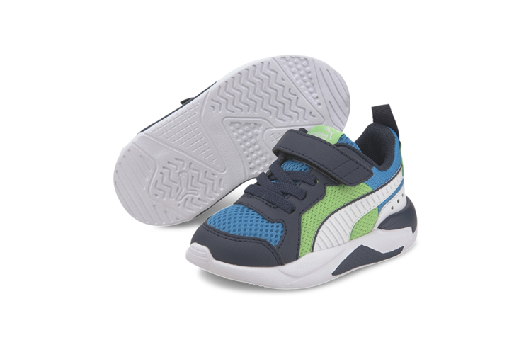 Lookbook (TD) Puma X-Ray AC ''Blanc Bleu Vert'' 372922-08