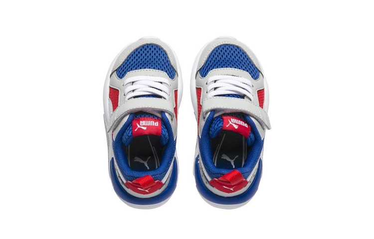 Shop (TD) Puma X-Ray AC ''Blanc Rouge Bleu'' 372922-04