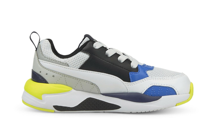 (PS) Puma X-ray 2 Square Low-Top Running Shoes Grey/Black/Yellow 圖 2