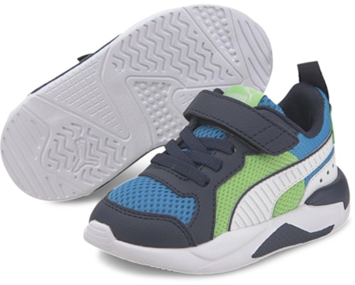 (Toddler) Puma X-Ray AC 'White Blue Green' 372922-08 Lookbook (Toddler) Puma X-Ray AC 'White Blue Green' 372922-08