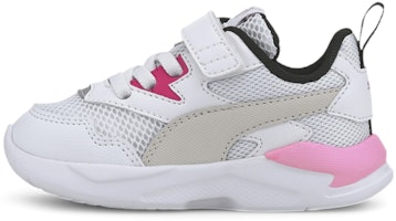 (Toddler) Puma X-Ray Lite AC 'White Gray Pink' 374398-03 (Toddler) Puma X-Ray Lite AC 'White Gray Pink' 374398-03