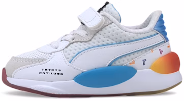 (Toddler) Puma x TETRIS RS 9.8 'White Luminous Blue' 373902-01 (Toddler) Puma x TETRIS RS 9.8 'White Luminous Blue' 373902-01
