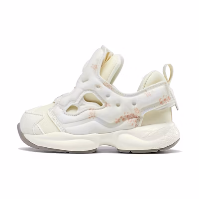 (TD) Reebok /Baby Fury Inf Non-Slip Breathable Casual Beige