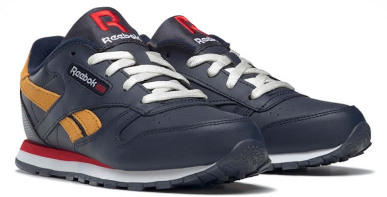 (Toddler) Reebok Classic Leather 'Blue Yellow Red' G58363 Lookbook (Toddler) Reebok Classic Leather 'Blue Yellow Red' G58363