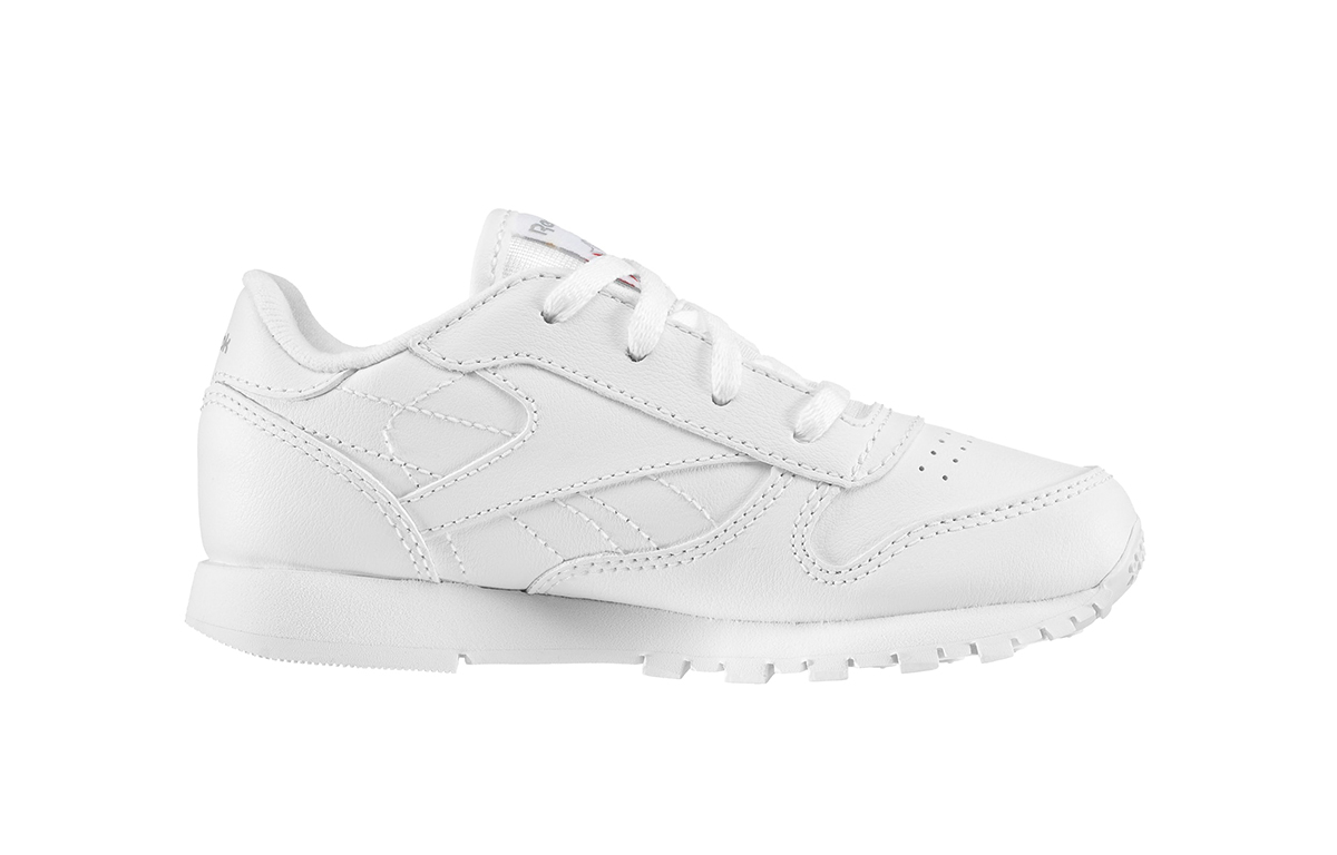 Order (Toddler) Reebok Classic Leather 'White Grey' 50192