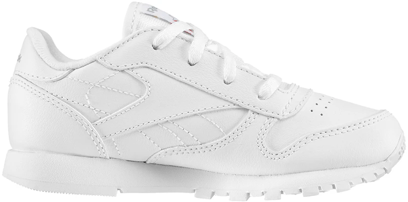(Toddler) Reebok Classic Leather 'White Grey' 50192 Order (Toddler) Reebok Classic Leather 'White Grey' 50192