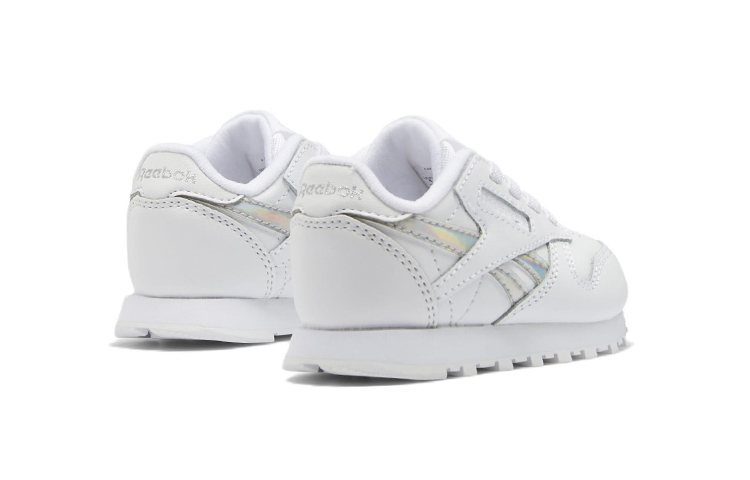 Shop (Toddler) Reebok Classic Leather 'White Iridescent' HQ3908