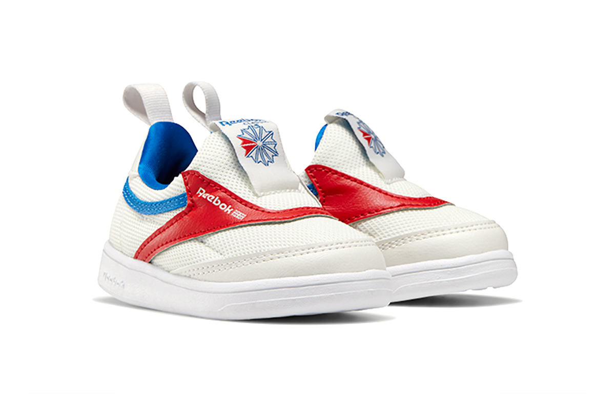 Lookbook (TD) Reebok Club C Slip-On III ''Bianco Rosso Blu'' FW4620