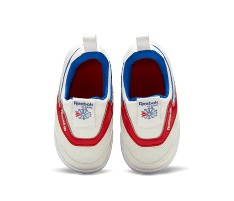(TD) Reebok Club C Slip-On III ''Blanc Rouge Bleu'' FW4620 Shop (TD) Reebok Club C Slip-On III ''Blanc Rouge Bleu'' FW4620