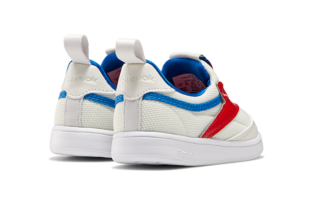 Purchase (TD) Reebok Club C Slip-On III ''Bianco Rosso Blu'' FW4620