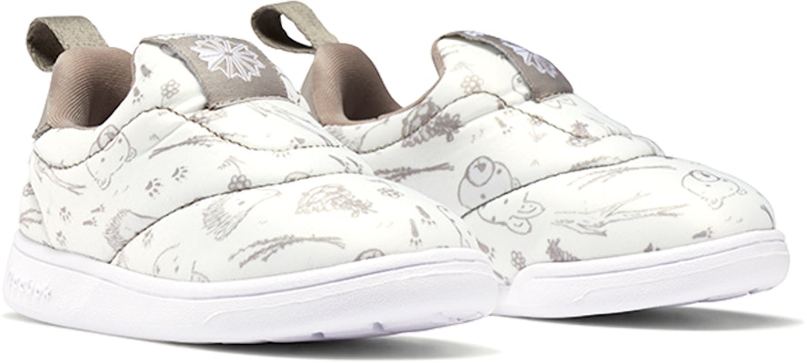 (Toddler) Reebok Club C Slip On III 'White Khakibrown' FY7581 Lookbook (Toddler) Reebok Club C Slip On III 'White Khakibrown' FY7581